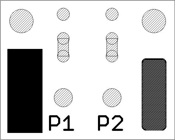 Top view of miniPCB
