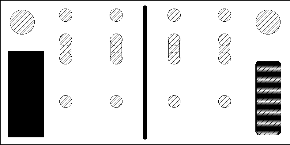 Top view of miniPCB