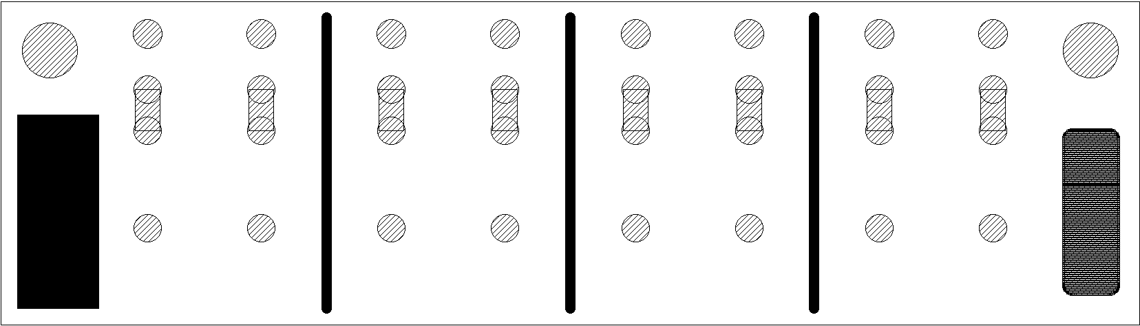 Top view of miniPCB