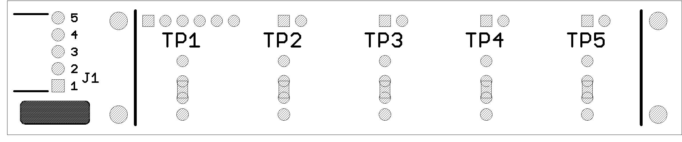 Top view of miniPCB