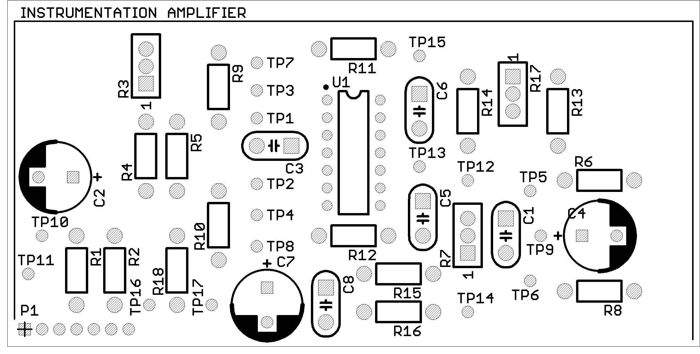 Top view of miniPCB