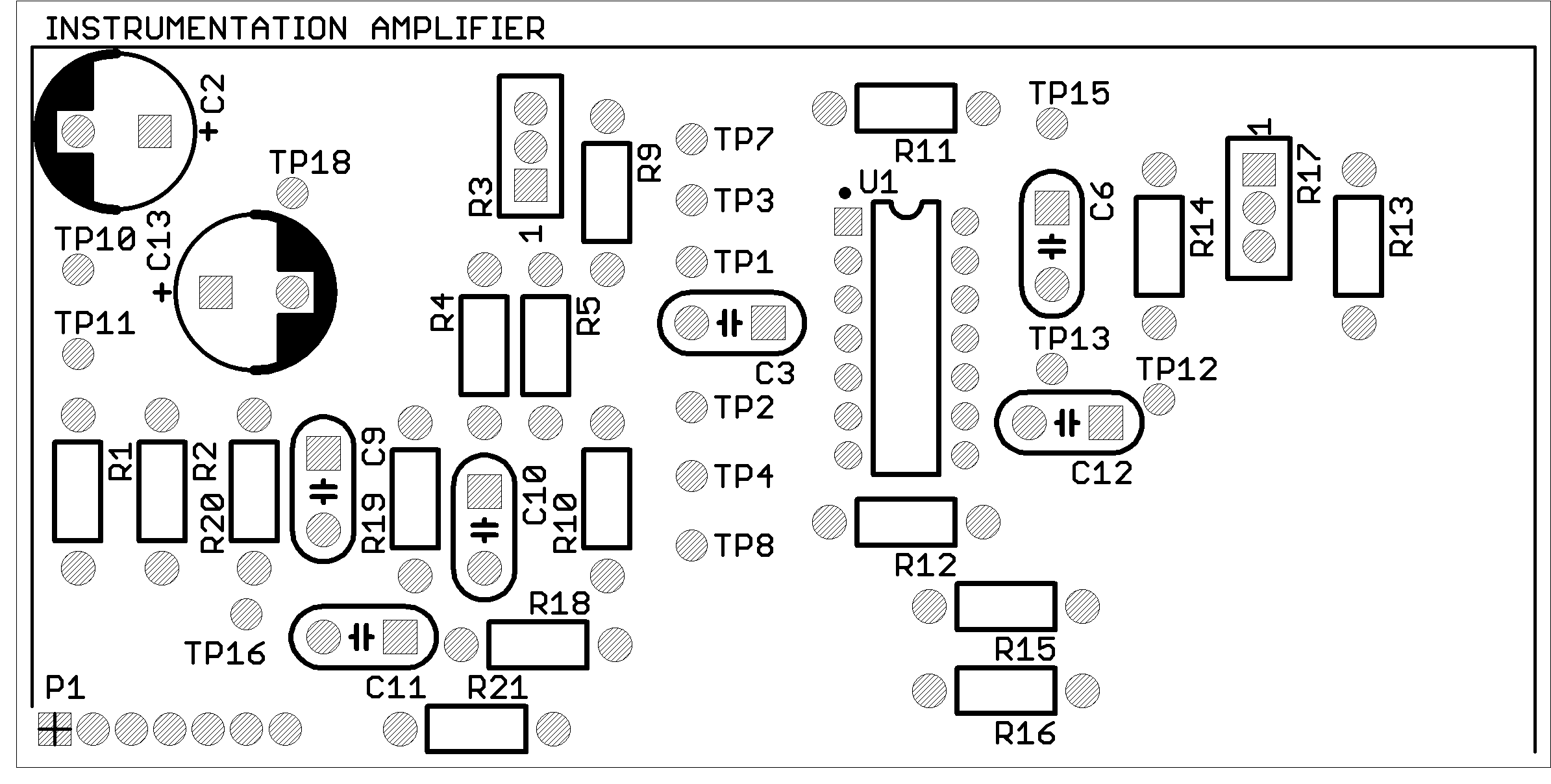 Top view of miniPCB
