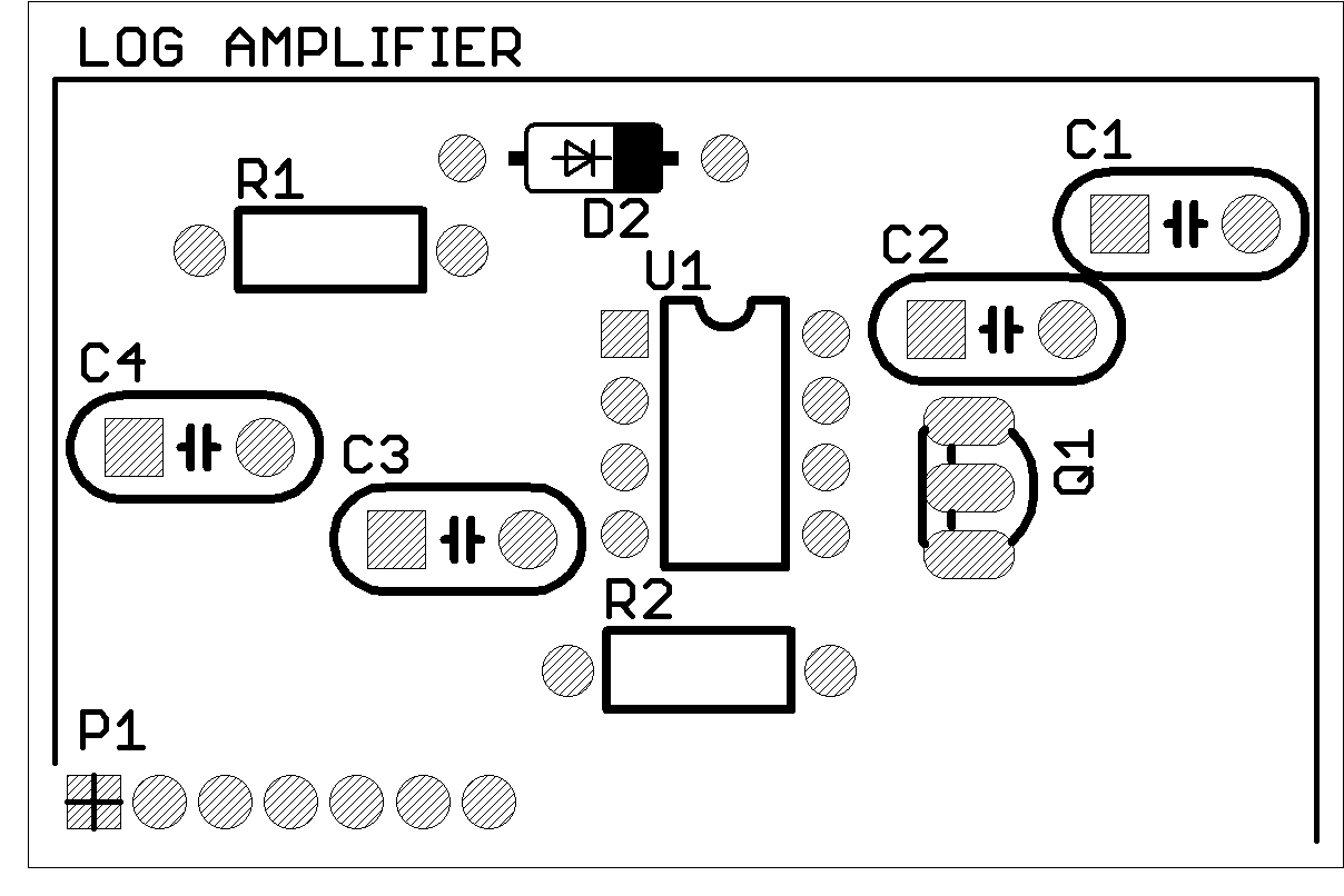 Top view of miniPCB