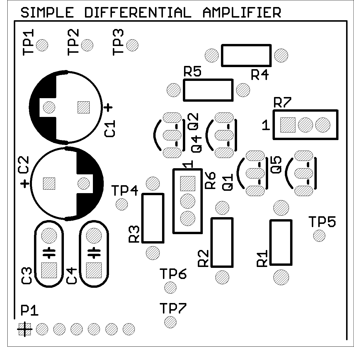 Top view of miniPCB