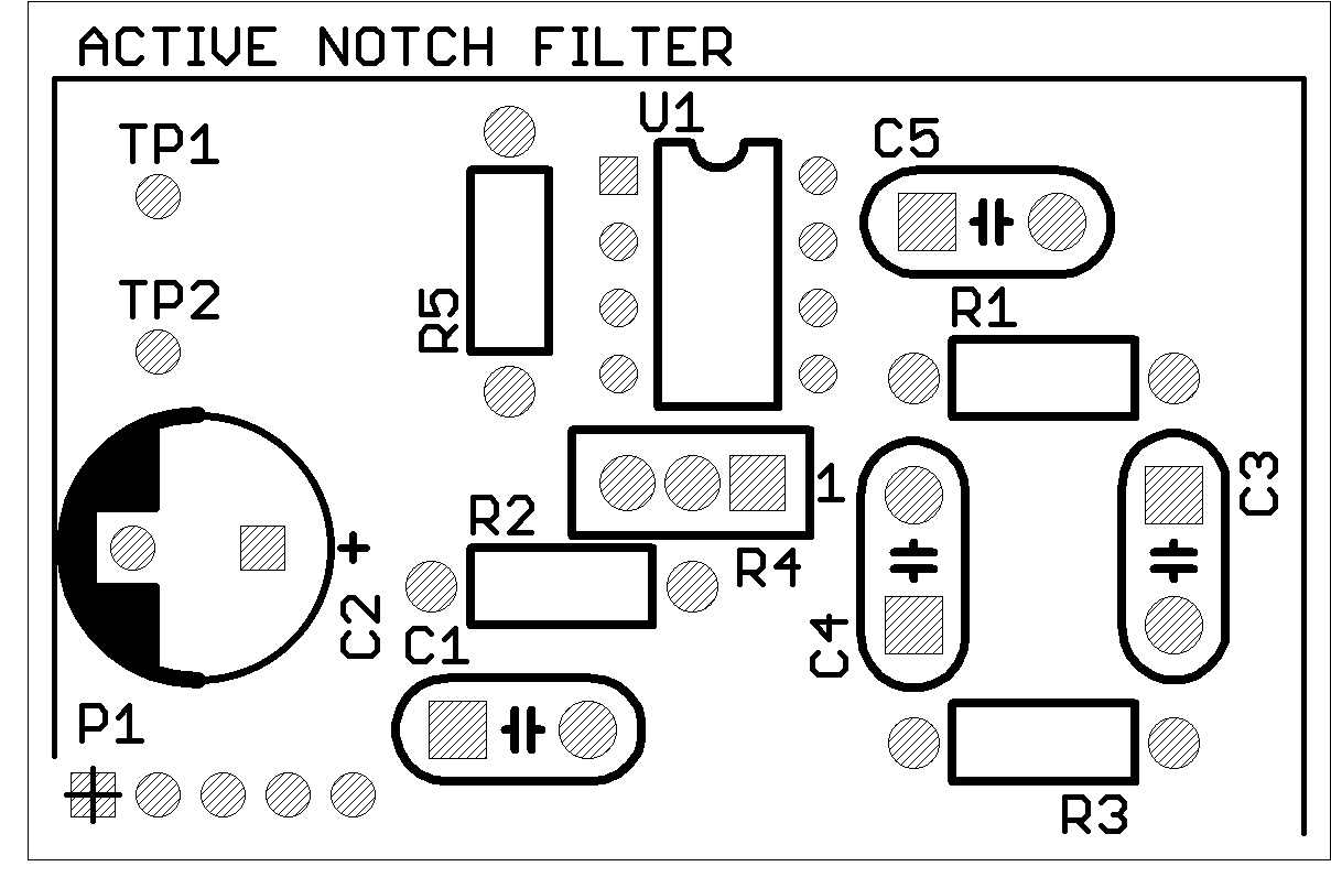 Top view of miniPCB
