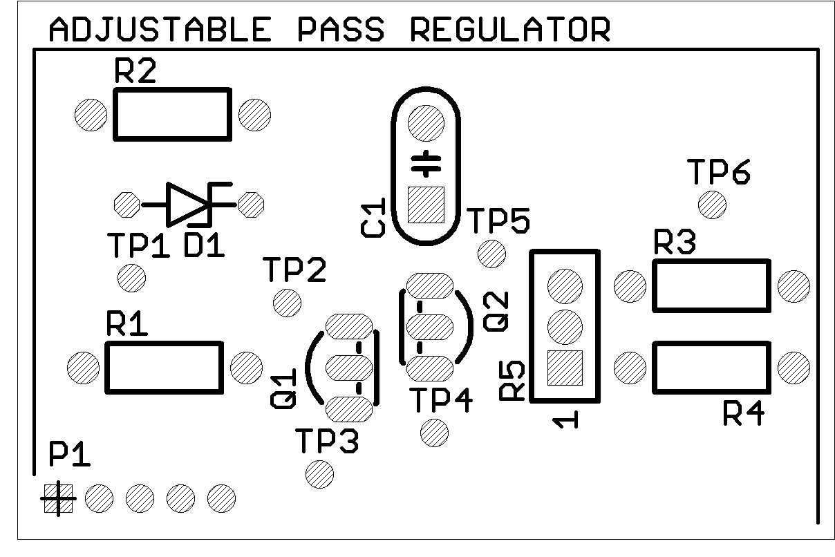 Top view of miniPCB