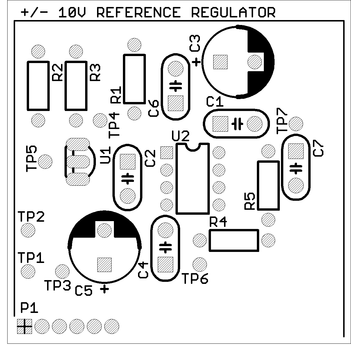 Top view of miniPCB